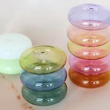 Bubble Glass Incense Holder