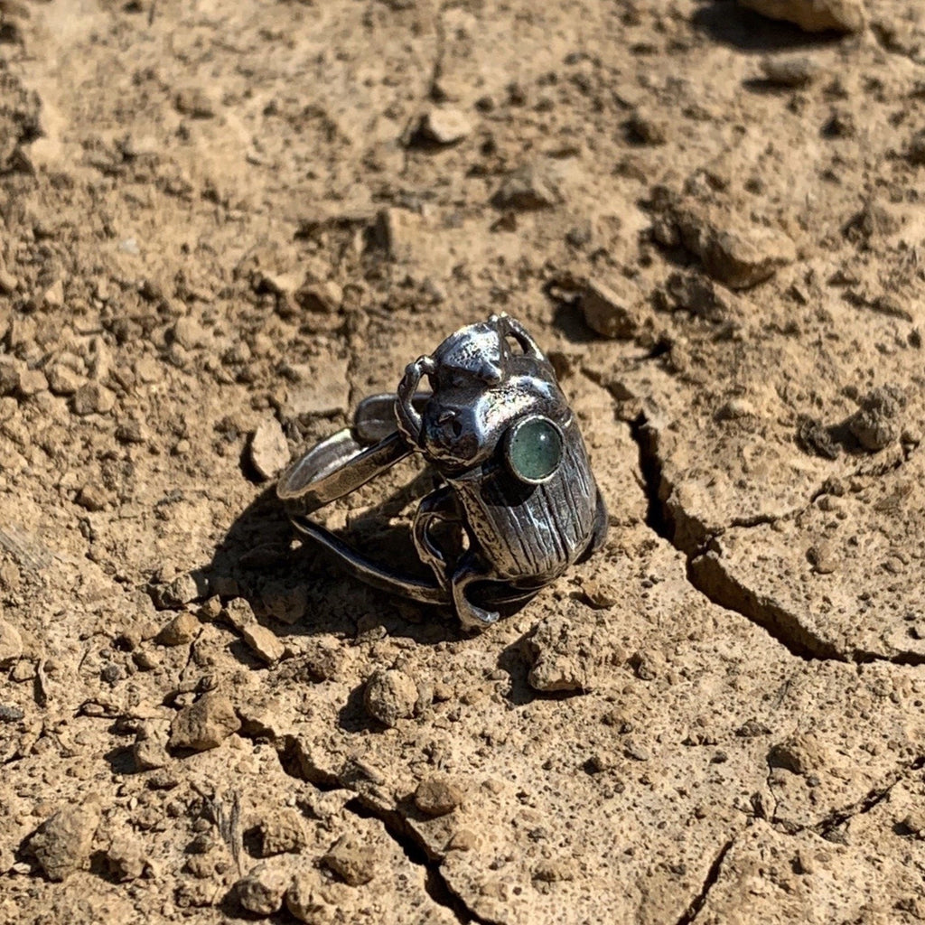 Simple Scarab Ring