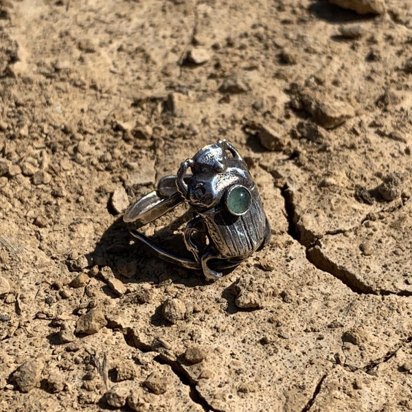 Simple Scarab Ring