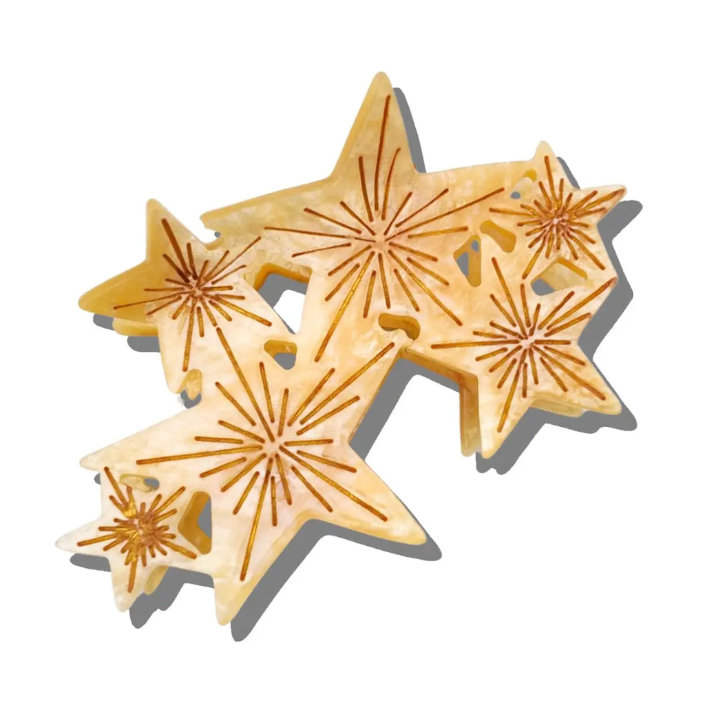 Celestial Stars Claw Hair Clip
