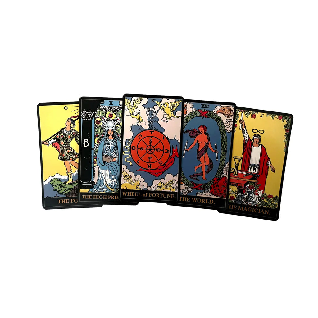 Gilded Tarot & Guide | Classic Tarot Design and Gold Foil