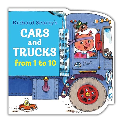 Richard Scarry's Cars and Trucks 1-10