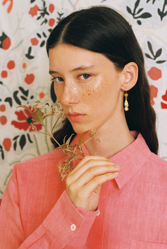 Ama Gold Earrings