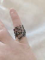 Brutalist Sterling Silver Ring