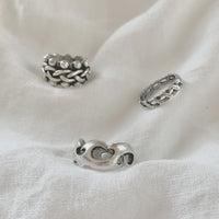 Tribal Band Sterling Silver Ring