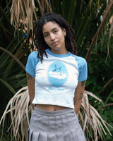 Blue Dream Faerie Baby Doll Tee