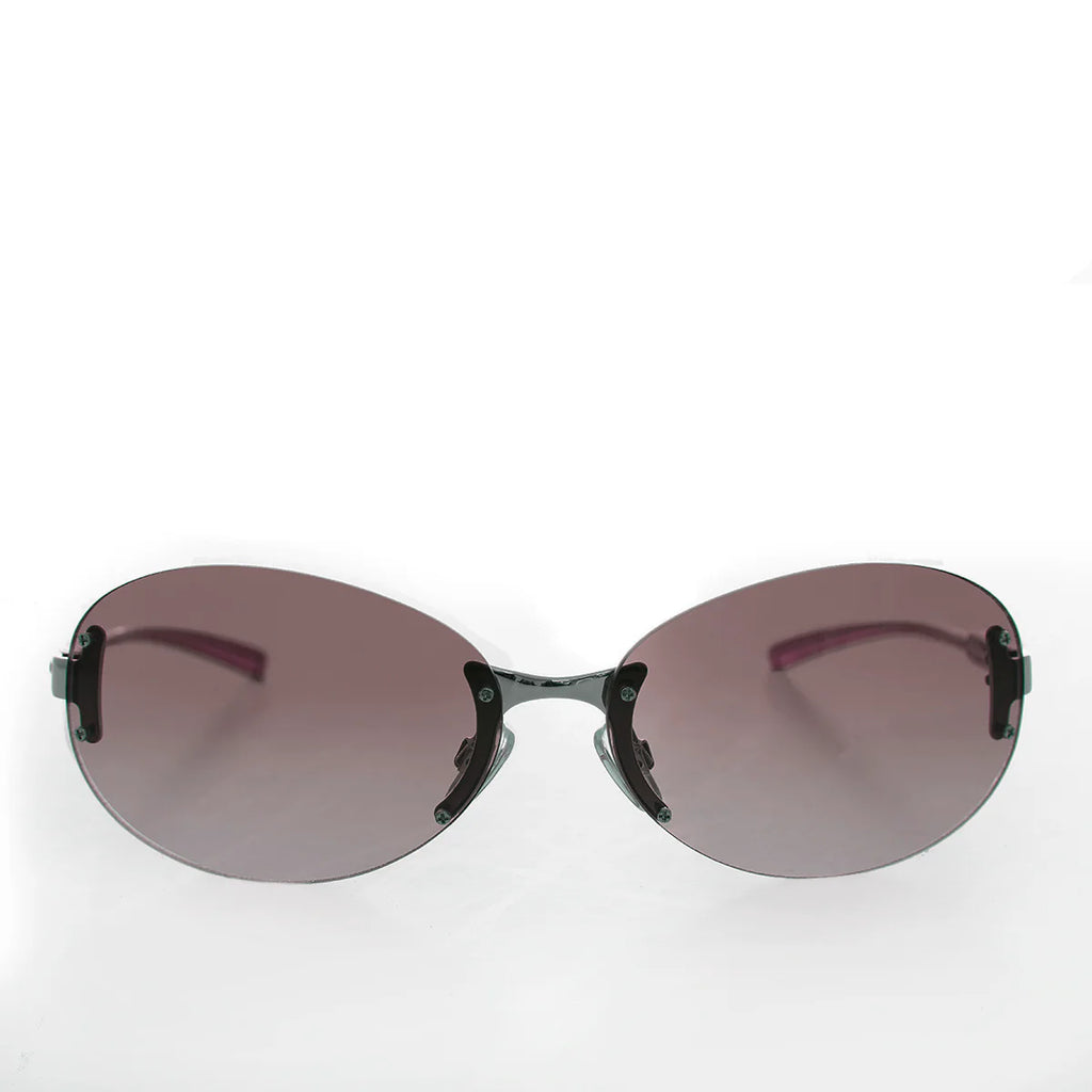 Eugena - Large Oval Vintage Sunglasses - ALL COLORS