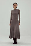 Mariposa Lace Backless Midi Dress