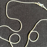 Sterling Silver Snake Chain Choker Necklace
