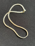 Sterling Silver Mesh Choker Necklace 16" or 18"