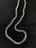 Curb Chain Sterling Silver Necklace