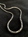 Sterling Silver Rope Chain Necklace