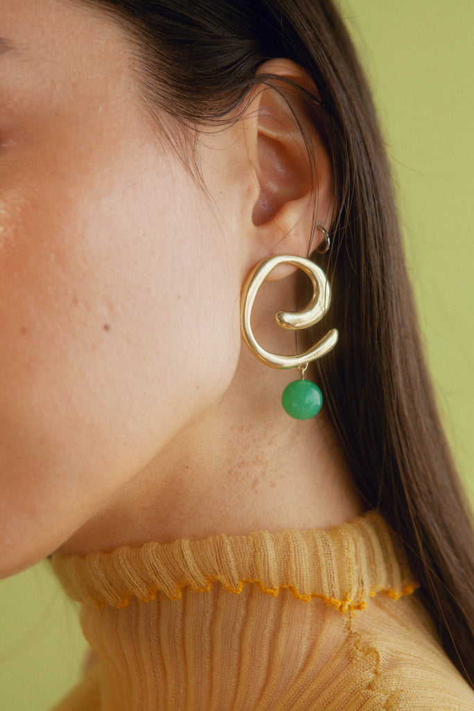 Spiral Jetty Earrings