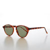 Randy - Horn Rim Round Dapper Pantos Vintage Sunglass with Keyhole Bridge ALL COLORS