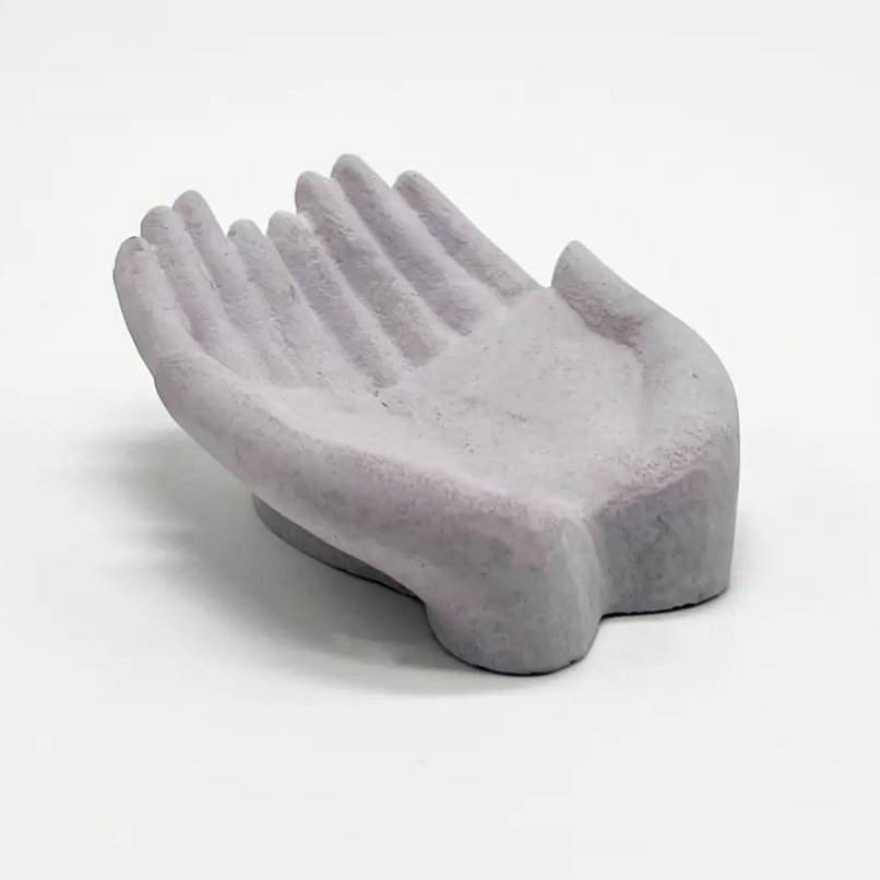 Double Palm Concrete Object