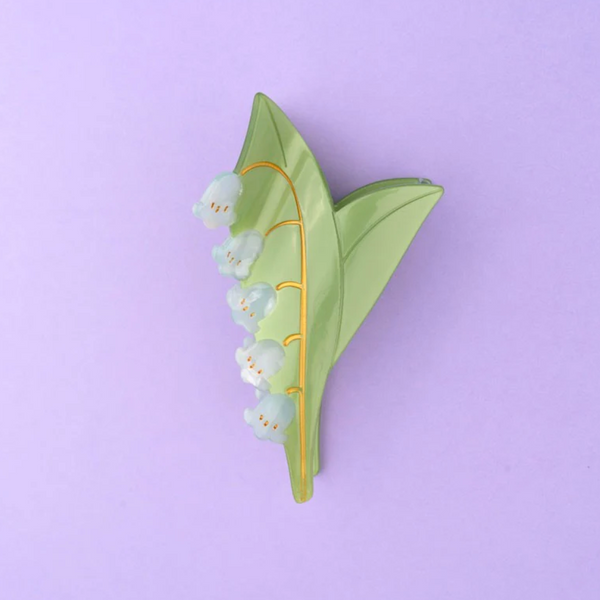 Lily of the Valley Hair Claw