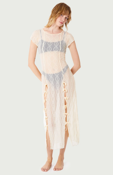 Mariposa Lace Midi Dress Blue Dream New Orleans Mariposa Lace Midi Dress Blue Dream New Orleans