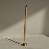 Hemisphere Brass Incense Holder