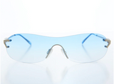 Wrap Around Mono Lens Vintage Sunglasses - Rosen