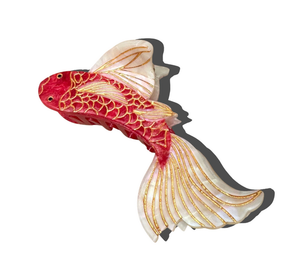 Koi Fish Hair Claw Clip