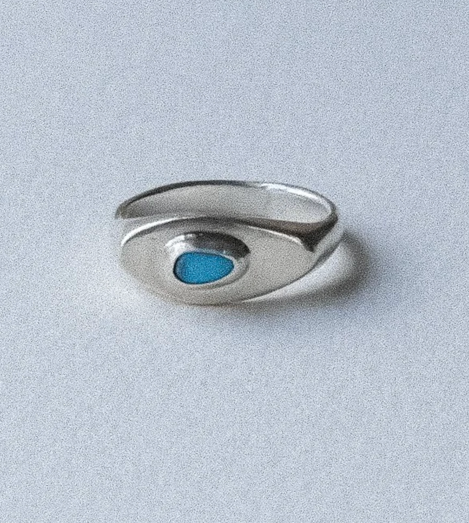 Signet and Stone Ring