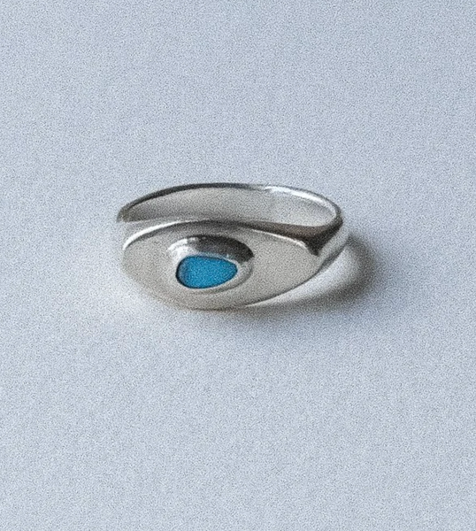 Signet and Stone Ring