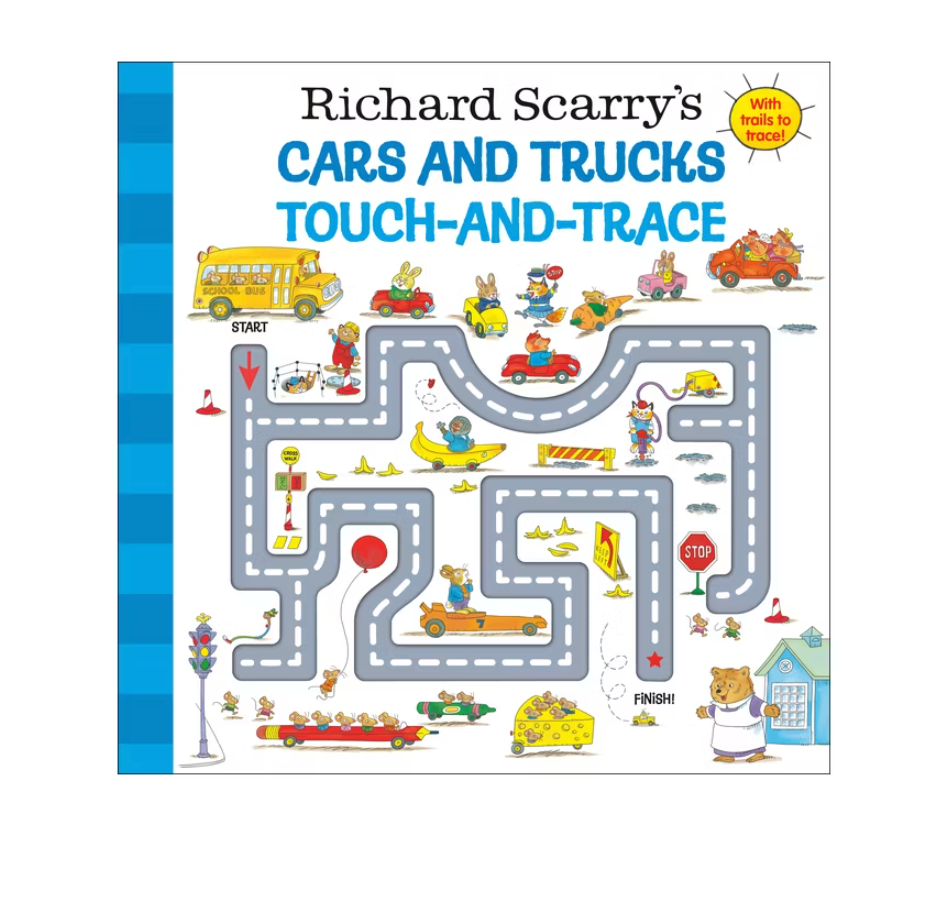 Richard Scarry's Cars and Trucks Touch-and-Trace