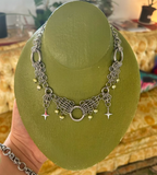 Chain Mail Stainless Steel Choker Necklace