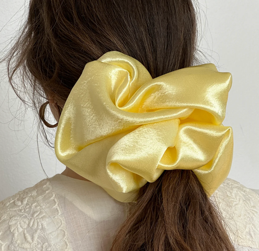 Giant Satin Scrunchie