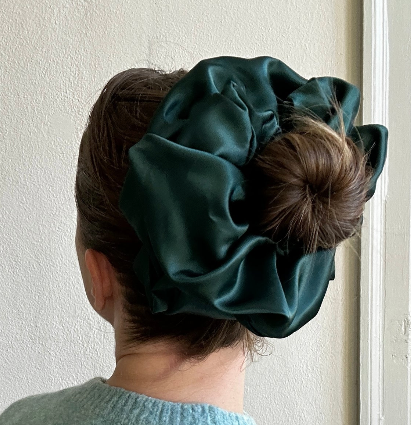 Giant Satin Scrunchie