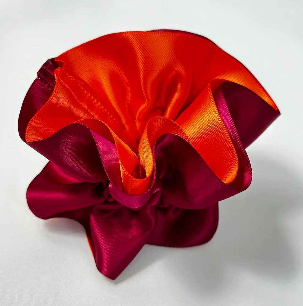 Ruffle Ribbon Scrunchie