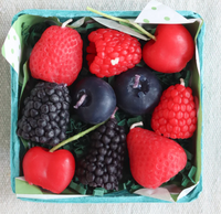 Happy Organics Berry Beeswax Birthday Candles