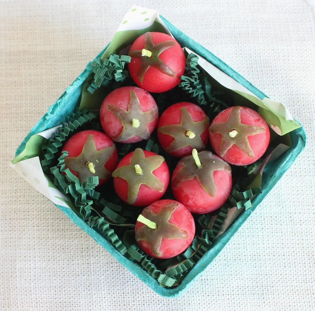 Fruit Shaped Beeswax Candles