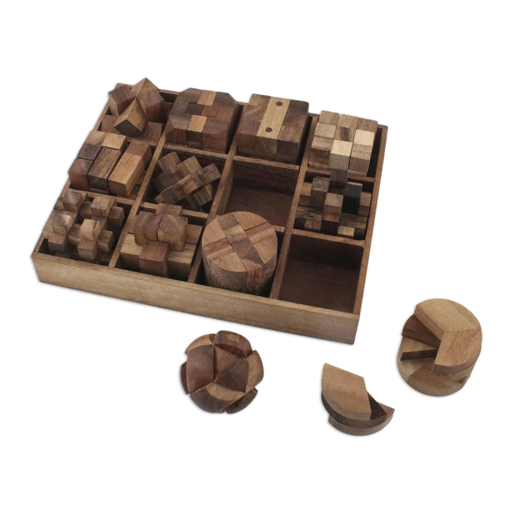 Wooden Tea Puzzle