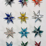 Stained Glass Moravian Star Ornament