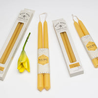 Busy Bee Beeswax Hand Dipped Candles (Pair)