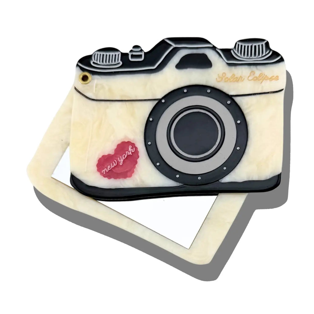NYC Vintage Camera Compact Mirror