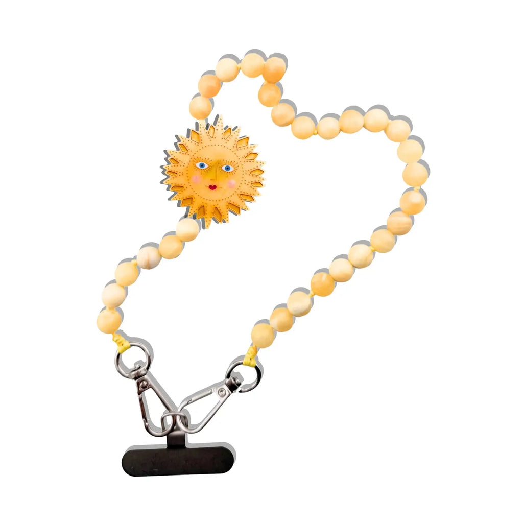 Celestial Sun Bracelet Phone Chain