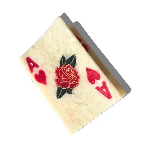 Ace of Hearts Claw Hair Clip