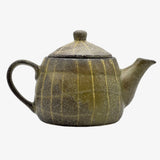 Iga Ash Brown Mino-Yaki Kyusu - Japanese Teapot