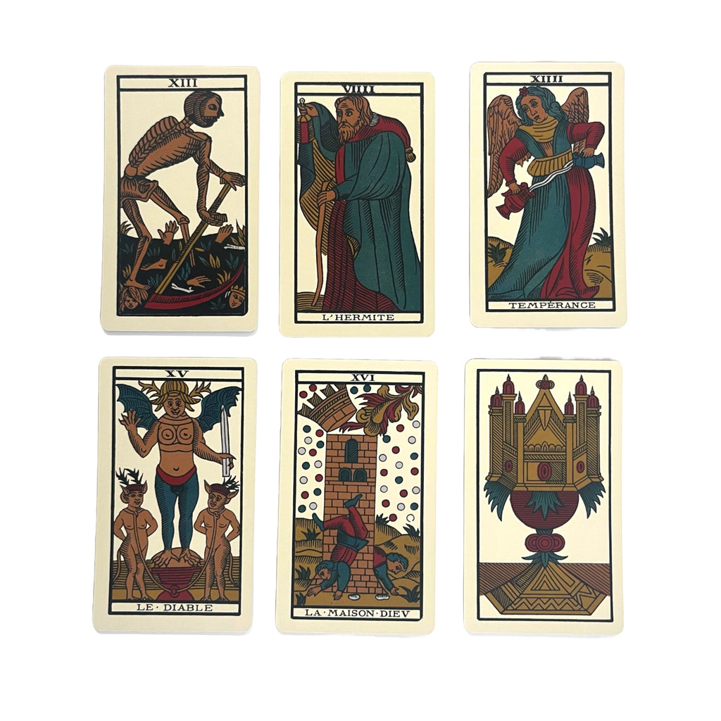 1930 Tarot De Marseille & Guide | Made in USA |