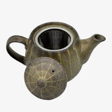 Iga Ash Brown Mino-Yaki Kyusu - Japanese Teapot