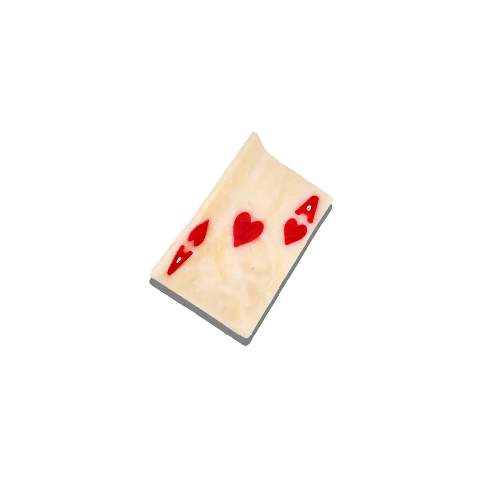 Mini Ace of Heart Claw Hair Clip