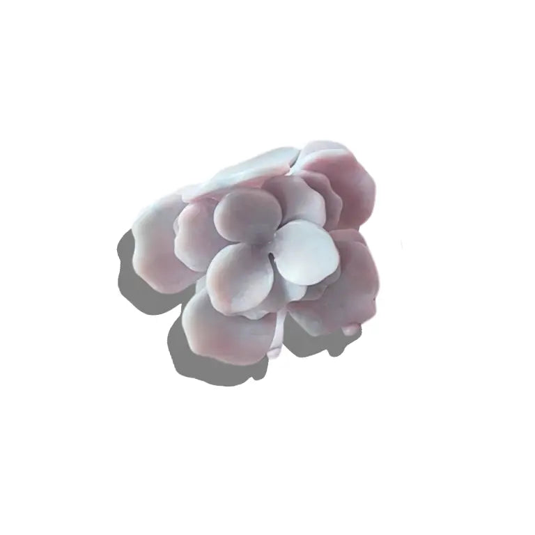 Origami Gardenia Flower Claw Hair Clip