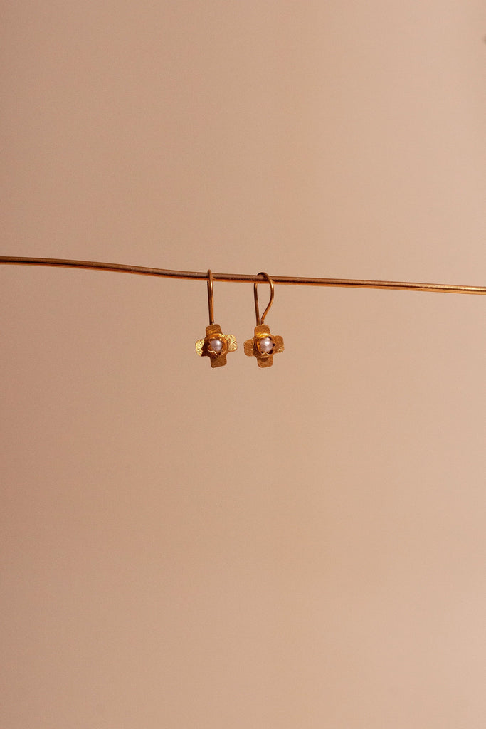 Mini Jour Gold Earrings