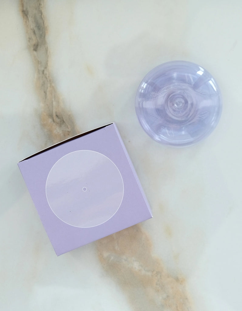 Bubble Glass Incense Holder