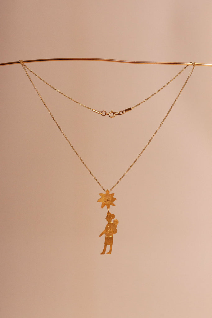 Mater Gold Necklace