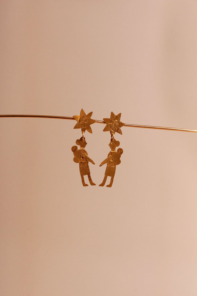 Mater Gold Earrings