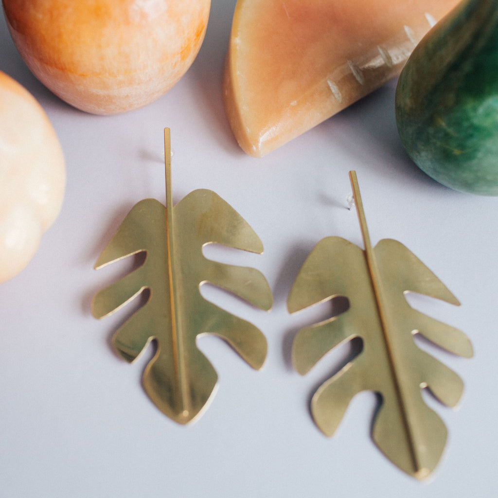 Philodendron Earring