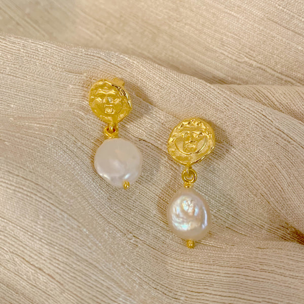 Pandaia Pearl Earrings